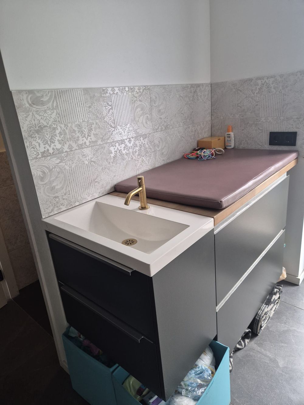 De verschoontafel bij Het Kinderparadijs